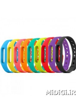 بند رنگی دستبند هوشمند سلامتی می بند 1A 1S شیاومی (شیائومی) |  Xiaomi Mi Miband Strap For Version 1A 1S